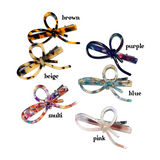 Ribbon ceramics hairpin (6color)