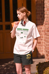 フレッシュミルククルーネックユニセックスTシャツ / Fresh milk crew neck Unisex T-shirt
