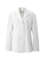 Three button single jacket - White (6682590085238)