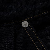 ディープタックポイントデニムパンツ / DEEP TUCK POINT DENIM PANTS - BLACK