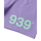 939 LOGO SWEAT SHORTS (LAVENDER) (6599862812790)