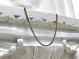 [BLESSEDBULLET]2.5MM classic chain necklace_dark silver/vintage silver/antique gold (6562961096822)