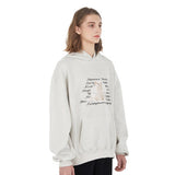 エンジェルキャットフーディー/[IHD004-3] ANGEL CAT HOODIE - OATMEAL