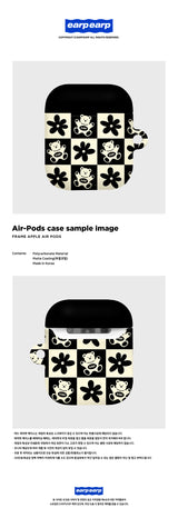 CHECK BABA-BLACK/IVORY(AIR PODS-HARD) (6613162950774)