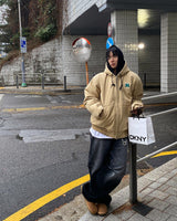 No.0554 canvas work hood padding JK (3color)