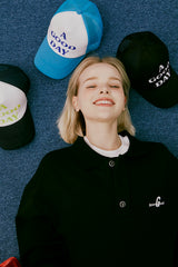 クラックメッシュキャップ /  CRACK MESH CAP (navy)