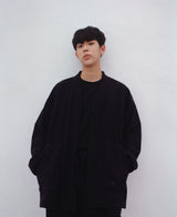 WARM-FLEECE HERITAGE CARDIGAN (Black) / ウォームフリースヘリテージカーディガン