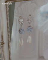 アフロディテシリーズ - ザ ローズガーデンピアス / Aphrodite Series - The Rose Garden Piercing (Light Blue ver.)