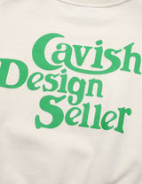 Wセラーロゴスウェットシャツ/W SELLER LOGO SWEATSHIRT BEIGE(CV2CSFM466A)