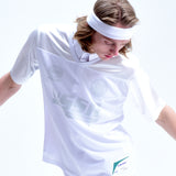 USSRプリントフットボールTシャツ/[UNISEX] USSR Printed Football T-Shirt (WHITE)