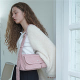 Cozy pocket bag_indi pink
