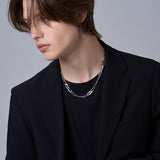 フラットロードチェーンネックレス / FLAT ROAD CHAIN NECKLACE