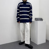 アンゴラストライプニット/EV Angora Striped Knitwear (2 colors)