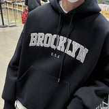 オーバーサイズブルックリンフーディ / Oversized-fit Brooklyn Hoodie (3 colors)