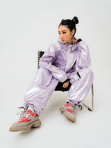 メロースーパーワイドベンティレーションパンツ / BSR2223FWPT014 MELLOW SUPER WIDE VENTILATION PANTS HOLOGRAM PINK