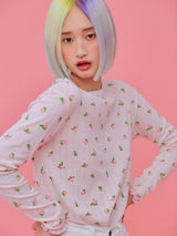 21SS Flower T-Shirt PINK (6552552636534)