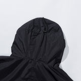 カットポイントウィンドブレーカージャケット / CUT POINT WINDBREAKER JACKET - BLACK
