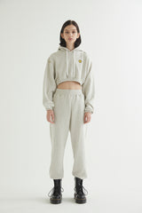SM:]E CROP HOODIE OATMEAL (6608592896118)