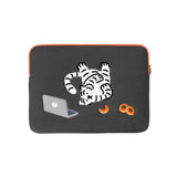 DOUGHNUT TIGER LAPTOP/TABLET POUCH (6538465476726)