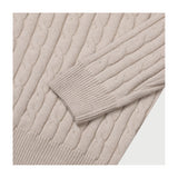 LMN Liton Cable Semi-Ziped Knit (7 colors)