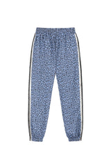ブルーレオパードジョガーパンツ / 0 3 blue leopard jogger pants