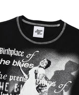 W レイヤード オリジンズ LS Tシャツ ブラック(CV2ESFT554A)