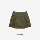 Weevil cargo pleated skirt