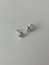 [92.5silver] クランプハートピアス