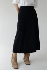 ソイミルクプリーツロングスカート/Soymilk Pleated Long Skirt (3color)