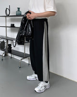 UI サイドカラージョガーパンツ / UI Side Color Jogger Pants (2 colors)