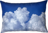 Photo lettering double-sided pillowcase / DREAM IN THE CLOUDS