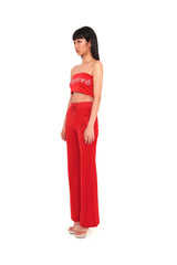 ベルベットラインストーンチューブトップ / Velvet Rhinestone Tube Top (4168742338678)