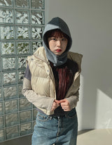 ダイブクロップぺディッドベスト/Dive Crop Padded Vest (3color)