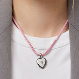 Surgical Heart Pendant Strap Necklace
