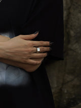 no.122リング / no.122 ring silver (#12 free size)