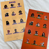 カラーポスターカレンダー / Color Poster Calendar