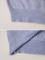 ボートネッククロップニット (3color)