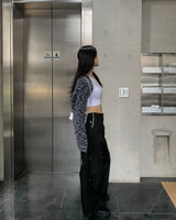 Cotton snap pants