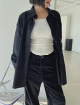 ピーチボクシーシャツ/Peach Boxy Shirt (5color)