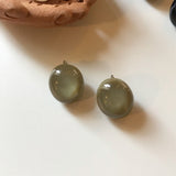 フォーミカペブルピアス [Green]