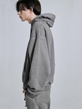 WASHED HOODIE - GREY (4622871167094)