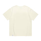 カレッジロゴTシャツ/COLLEGE LOGO TEE CREAM
