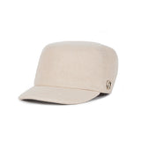 VA Square Stud Wool Bellboy Cap / Ivory