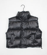クロップパディドベスト/Crop Padded Best (4color)