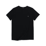 ベーシックマシュマロショートスリーブT/BASIC MARSHMALLOW SHORT-SLEEVED T-BLACK