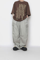 ウィッシュレタリングオーバー半袖Tシャツ / Wish Lettering Over Short Sleeve T-shirt