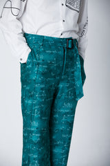 Classic Wide Pants (chalk-board)