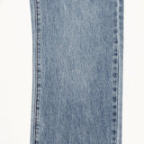 ワイドフィットロールアップデニムパンツ/WIDE FIT LIGHT BLUE ROLL UP DENIM PANTS [16635]