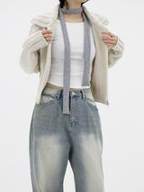 シーズンスカーフマフラー / Season scarf muffler (3color)
