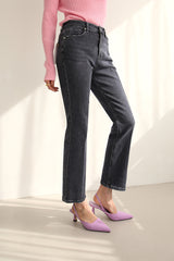 セミブーツカットデニムパンツ/FF-36 / SEMI BOOTSCUT DENIM PANTS